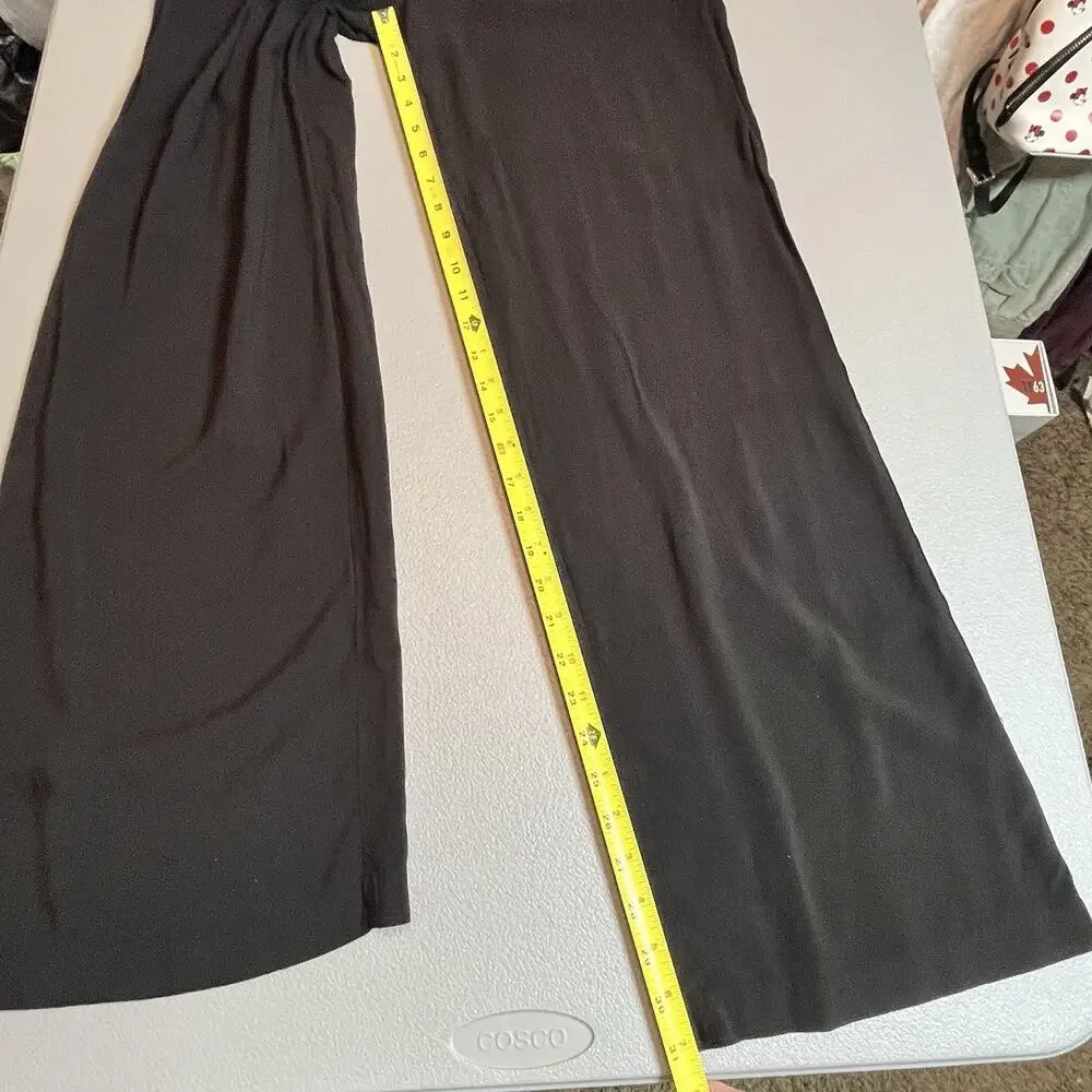 Michael Kors Straight Leg Dress Pants Womens Size 6 Black Trousers 100% Viscose